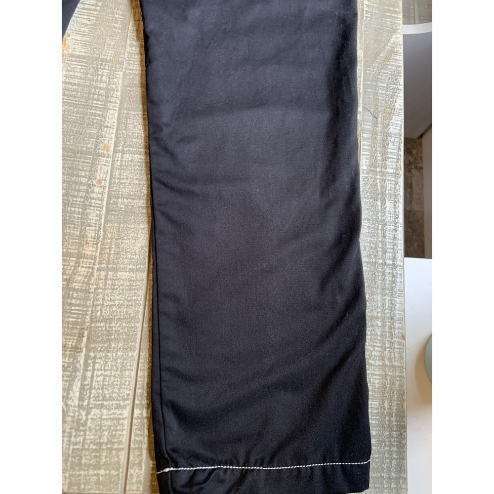 True Religion Baggy Cargo Black Straight Leg Contrast Stitch Pants Mens Size 30 - Picture 10 of 12